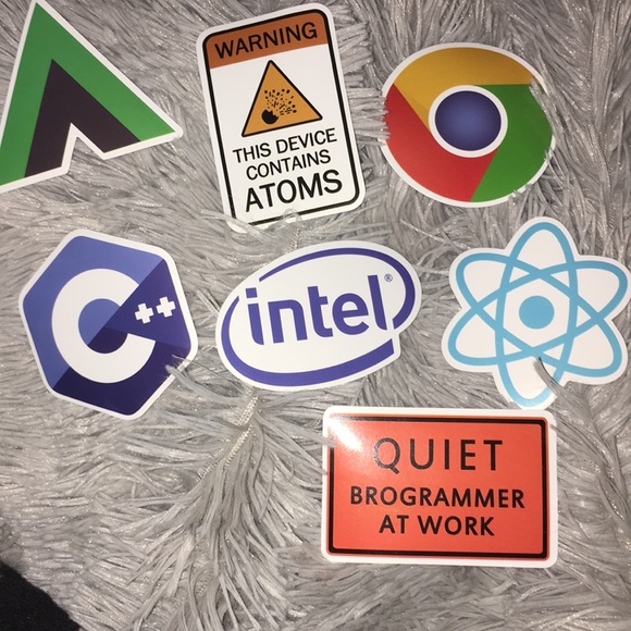 Assorted Computer Science/Tech stickers - Picture 6 of 7